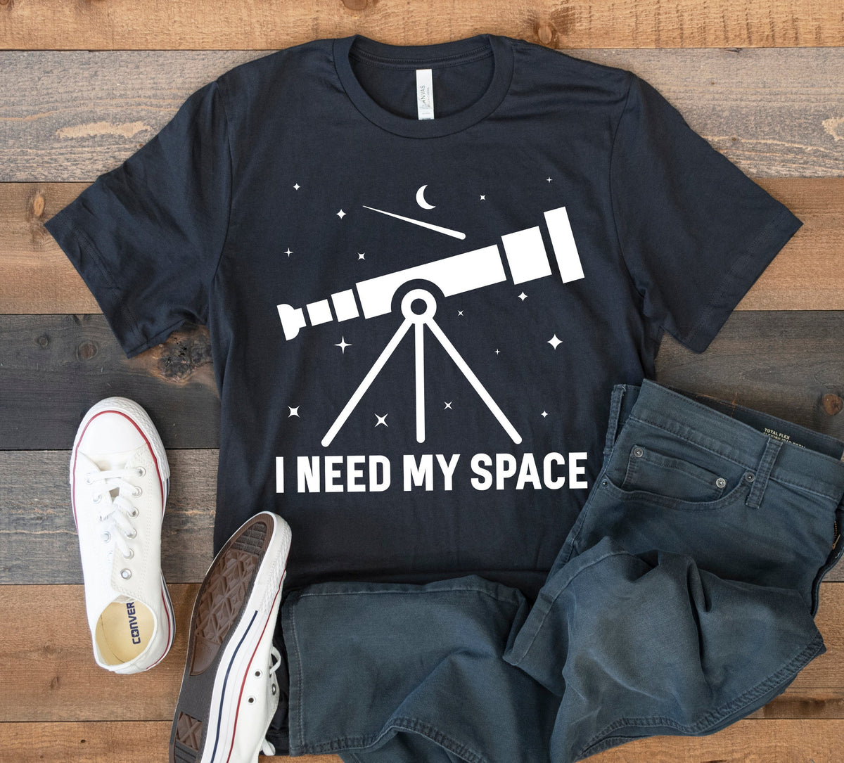 I Need Space TShirt Funny Telescope Galaxy Tee Tank Top Hoodie Sweatshirt Long Sleeve Kids Tee Apparel Gift Hoodie – Warm & Stylish · Perfect For Daily Wear