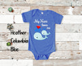 Nani Loves Me Cute Whale Baby Bodysuit Tshirt or Toddler Shirt India Indian Grandmother Gift or Pregnancy Reveal Announcement Graphic Tee – Premium Graphic · Great Gift For Fans