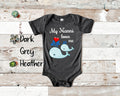 Nanni Loves Me Cute Whale Baby Bodysuit Tshirt or Toddler Shirt India Indian Grandmother Gift or Pregnancy Reveal Announcement Graphic Tee – Bold Style · Perfect For Daily Wear