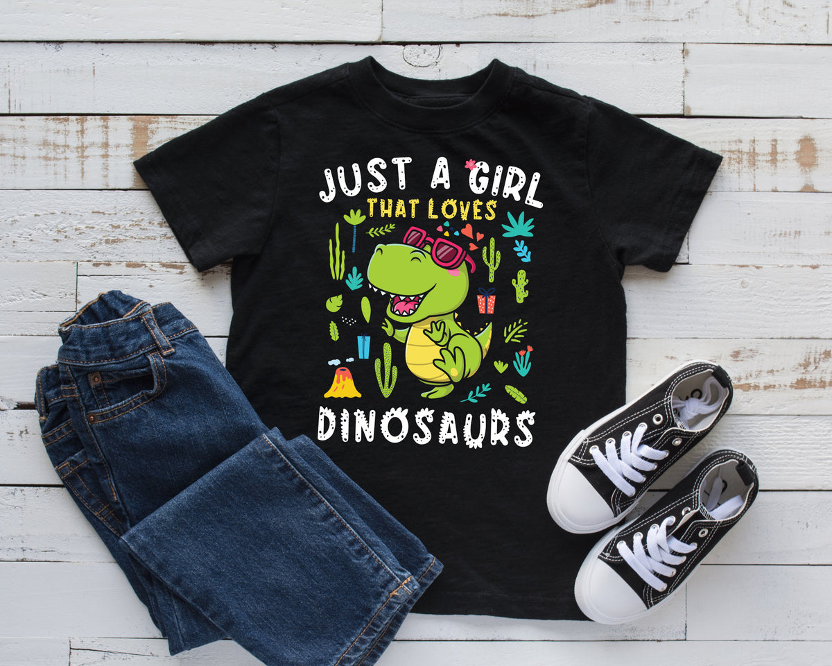 Girl Loves Dinosaurs TShirt Cute Dinosaur Kids Hoodie Toddler Tee Tank Top Hoodie Sweatshirt Long Sleeve Kids Tee Apparel Gift Hoodie – Everyday Comfort · Perfect For Daily Wear