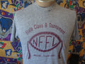 Vintage 8039s Abilene Texas 1985 NFFL Football Heather Gray Rayon Tri Blend T Shirt M Graphic Tee – Easygoing Wear · Great Gift For Fans
