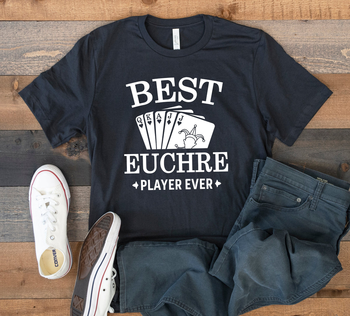 Best Euchre Player TShirt Euchre Tee Tank Top Hoodie Sweatshirt Long Sleeve Kids Tee Apparel Gift Hoodie – Bold Style · Must-Have Style