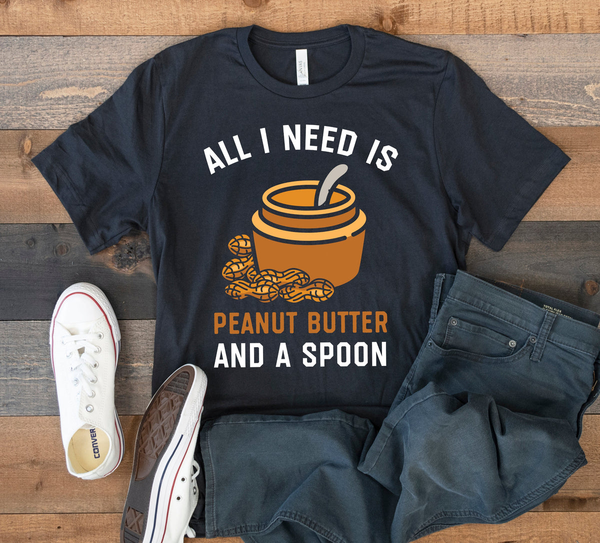 Peanut Butter and a Spoon TShirt Funny Peanut Butter Toddler Tee Kids Hoodie Tank Top Hoodie Sweatshirt Long Sleeve Kids Tee Hoodie – Premium Graphic · Top Pick For Any Outfit