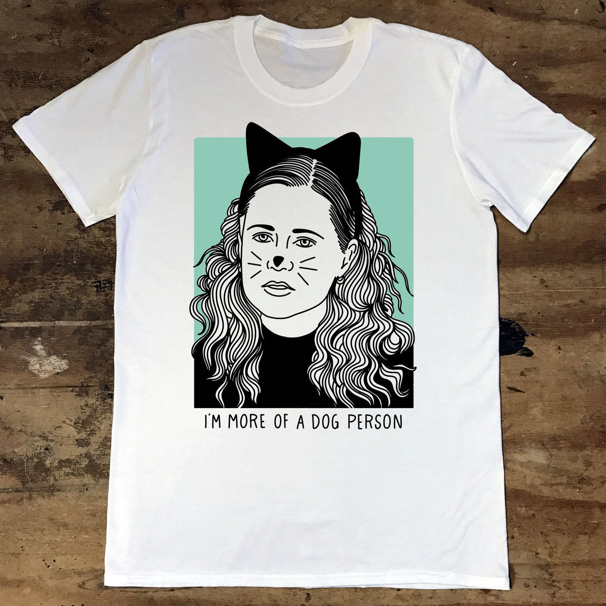 The Office USA Pam I39m more of a dog person T Shirt Graphic Tee – Bold Style · Great Gift For Fans