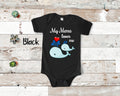 Mema Loves Me Cute Whale Baby Bodysuit Tshirt or Toddler Shirt Special Grandmother Gift or Pregnancy Reveal Announcement Graphic Tee – Easygoing Wear · Must-Have Style