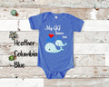 GG Loves Me Cute Whale Baby Bodysuit Tshirt or Toddler Shirt Special Grandmother Gift or Pregnancy Reveal Announcement Graphic Tee – Soft Feel · Perfect For Daily Wear