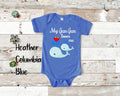 Gram Gram Loves Me Cute Whale Baby Bodysuit Tshirt or Toddler Shirt Special Grandmother Gift or Pregnancy Reveal Announcement Graphic Tee – Easygoing Wear · High-Quality Print