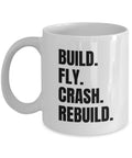 RC Planes Gift RC Aircraft Coffee Mug RC Plane Pilot Present Radio Controlled Aircraft Build Fly Crash Rebuild Graphic Tee – Bold Style · Perfect For Daily Wear