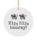 Orthopedic Ornament Orthopedist Gift Chiropractor Gift Orthopedic Surgeon Funny Medical Ornament Hip Hip Hooray Graphic Tee – Fan Favorite · Trending Graphic Apparel