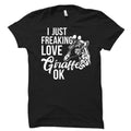 Giraffes Shirt Giraffe Shirt Giraffe TShirt Giraffe Lover Gift Giraffe Lover Shirt Giraffe Fan Shirt Graphic Tee – Warm & Stylish · Top Pick For Any Outfit