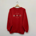 Vintage Alpine Club Sports Accent Embroidered Crewneck Sweatshirt Medium Sweatshirt – Feel-Good Design · Must-Have Style