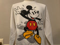 Vintage 9039s Walt Disney Mickey Mouse White Crewneck Sweatshirt L Sweatshirt – Easygoing Wear · High-Quality Print