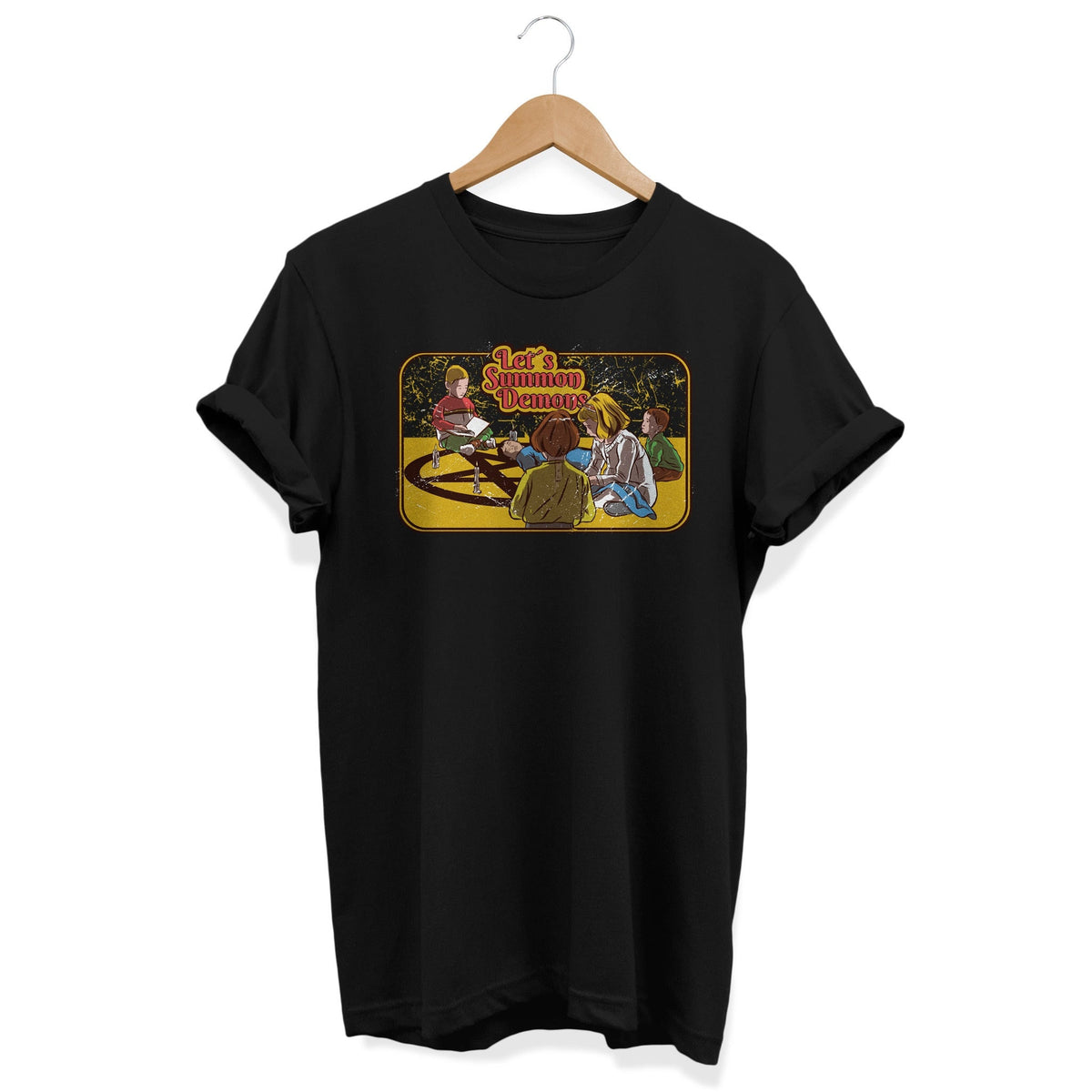 Let39s Summon Demons Shirt Grunge Tshirt Alternative Clothing Goth Clothes Edgy Outfit Emo Fashion E boy Tee E girl Gift Satan Top Graphic Tee – Aesthetic Look · High-Quality Print