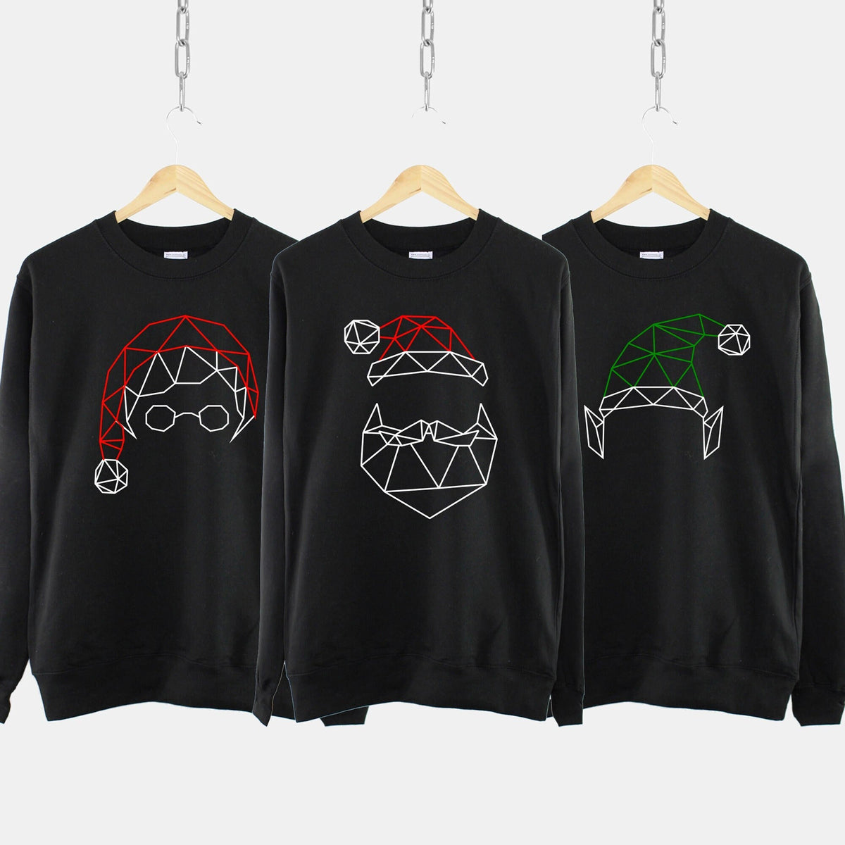 Family Christmas Sweatshirts Matching Christmas Sweaters Mrs Claus Sweatshirt Christmas Elf Sweater His And Hers Christmas Sweaters Sweatshirt – Easygoing Wear · High-Quality Print