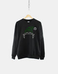 Christmas Elf Sweatshirt Geometric Santa39s Elf Sweatshirt Santas Little Helper Sweater Sweatshirt – Bold Style · High-Quality Print