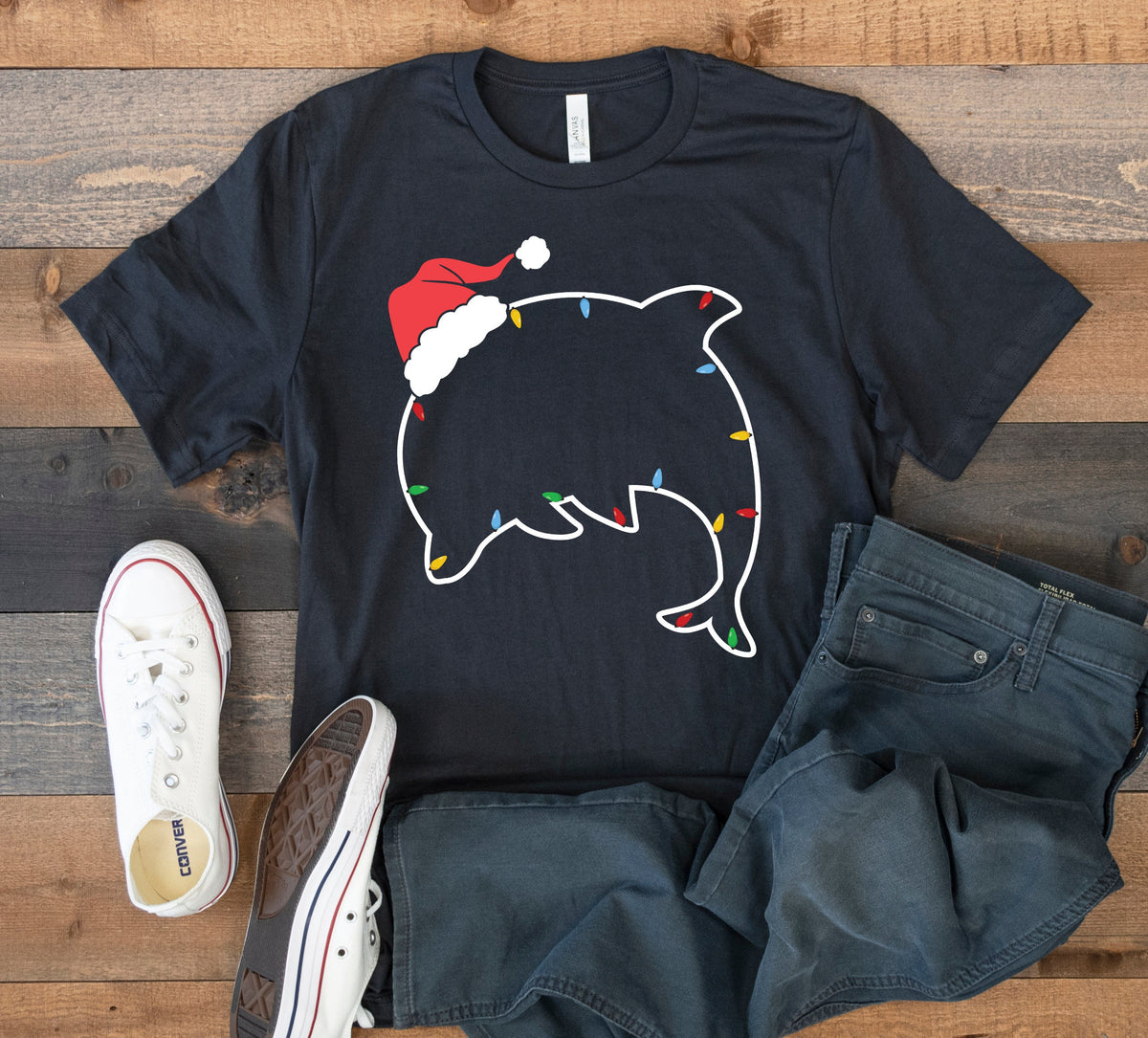 Christmas Santa Dolphin TShirt Funny Xmas Dolphins Tank Top Hoodie Sweatshirt Long Sleeve Kids Tee Apparel Gift Hoodie – Feel-Good Design · Top Pick For Any Outfit