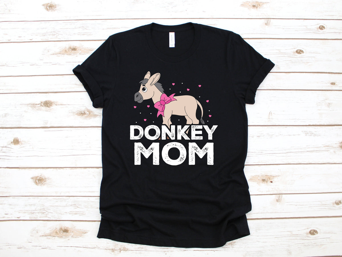 Donkey Mom TShirt Cute Donkey Moms Tank Top Mothers Day Hoodie Sweatshirt Long Sleeve Kids Tee Apparel Gift Hoodie – Cozy Vibes · Perfect For Daily Wear