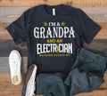 Grandpa Electrician TShirt Funny Electricians Tank Top Hoodie Sweatshirt Long Sleeve Hoodie – Easygoing Wear · Perfect For Daily Wear