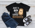 Boy Who Loves Hedgehogs TShirt Boy Hedgehog Tee Tank Top Hoodie Sweatshirt Long Sleeve Kids Tee Apparel Gift Hoodie – Soft Feel · Must-Have Style