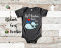 O Baachan Loves Me Cute Whale Baby Bodysuit Tshirt or Toddler Shirt Japan Japanese Grandmother Gift or Pregnancy Reveal Announcement Graphic Tee – Cozy Vibes · Great Gift For Fans