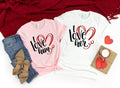 I love him I love her ShirtValentines Day Shirts For WomanHeart ShirtCute ValentineValentines Day GiftMatching Couples Valentines Shirt Graphic Tee – Feel-Good Design · Trending Graphic Apparel