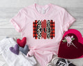 Valentine love Shirt Heart Shirt Love Shirt Leopard Print Shirt Retro Leopard Shirt Leopard Print Shirt Leopard Design For Women Shirt Graphic Tee – Everyday Comfort · Great Gift For Fans