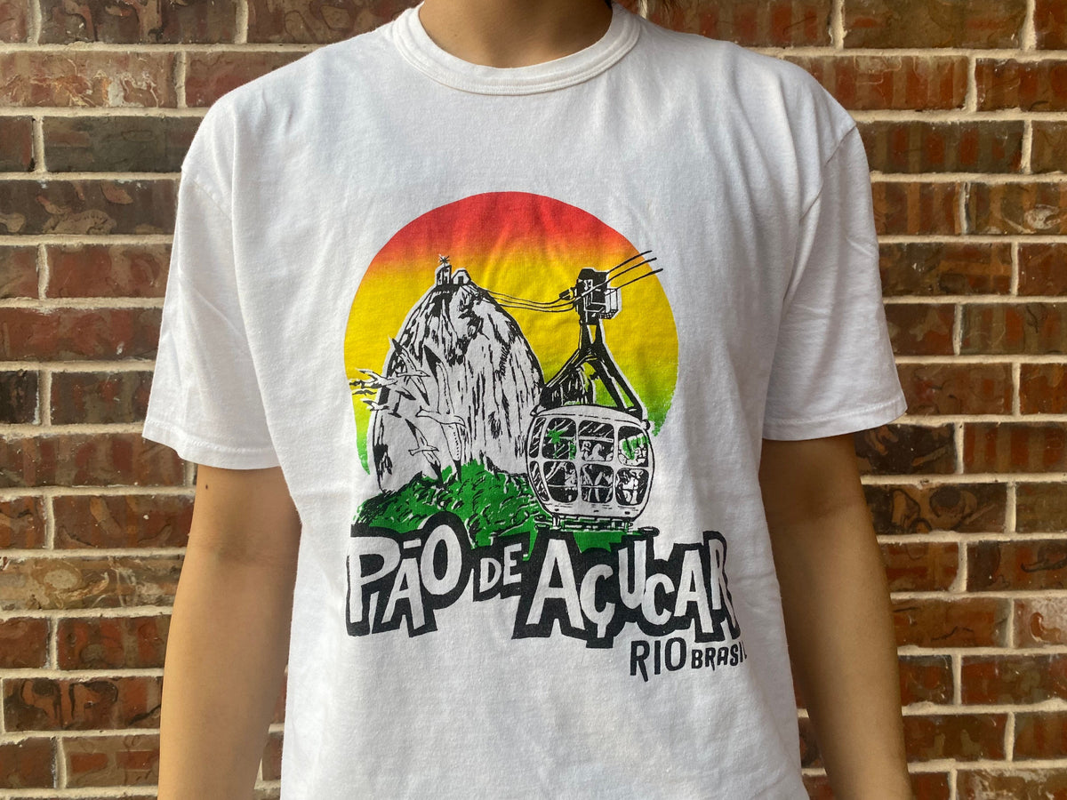 Vintage 9039s Bio Brasil Pao de Acucar White T Shirt Size L Graphic Tee – Cozy Vibes · Must-Have Style