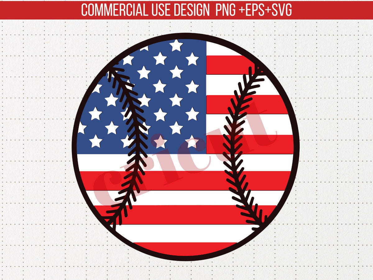Baseball american flag svg baseball american flag png Layered SVG and HD PNG Graphic Tee – Bold Style · Must-Have Style