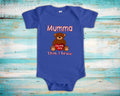 Mumma Loves Me Cute Grandma Bear Baby Bodysuit Tshirt or Toddler Shirt Finland Finnish Grandmother Gift or Pregnancy Reveal Announcement Graphic Tee – Warm & Stylish · Perfect For Daily Wear