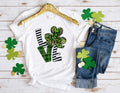 LOVE Patrick Day Leaf Clover ShirtSt Patricks Day ShirtShamrock Lucky LipsFour Leaf CloverShamrock ShirtsPatrick39s DayIrish Tshirt Graphic Tee – Bold Style · Perfect For Daily Wear