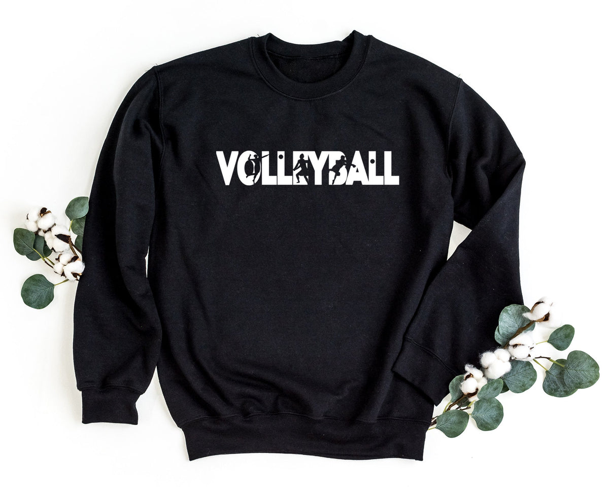 Volleyball Sweatshirt Gift For Volleyball Player Game Day Volleyball Sweater Volleyball Sweatshirt For Practice Volleyball Pullover Sweatshirt – Aesthetic Look · Must-Have Style
