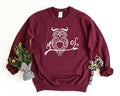 Owl Sweatshirt Heart Sweater Animal Pullover Cute Owl Crewneck Sweatshirt Owl Love Gift Bird Sweatshirt Bird Lover Gift Sweatshirt – Fan Favorite · Must-Have Style