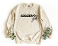 Soccer Girl Sweatshirt Soccer Ball Sweater Girls Pullover Soccer Gift For Girl Soccer Lover Girl Gift Sports Crewneck Soccer Gift Sweatshirt – Fan Favorite · High-Quality Print
