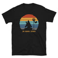 Retro Sunset Shiva Meditating Om Namah Shivaya Unisex T Shirt Graphic Tee – Warm & Stylish · Trending Graphic Apparel