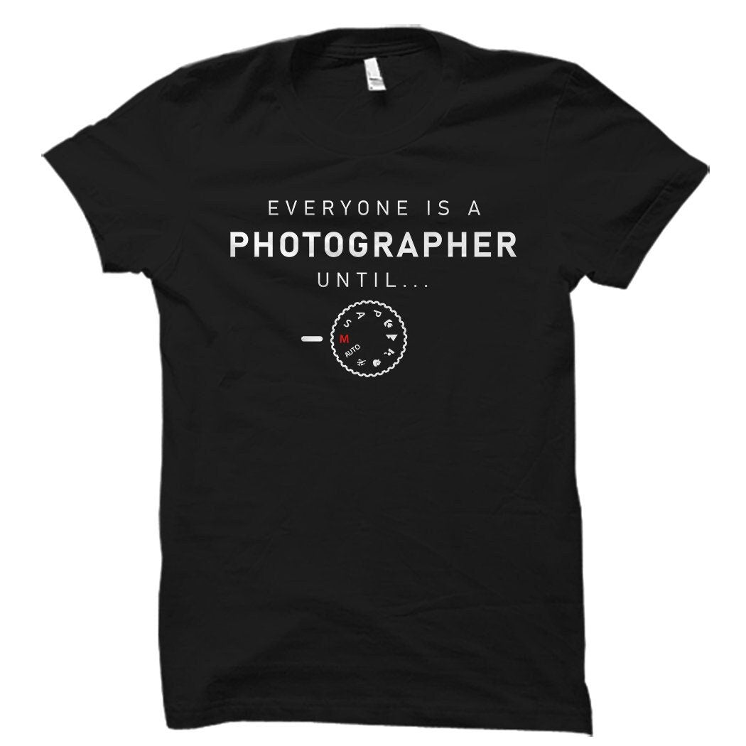 Photographer Shirt Photographer Gift Photography Lover Gift Camera Shirt Manual Shirt Photography Professional Photographer OS5879 Graphic Tee – Everyday Comfort · Must-Have Style
