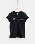 Believe You Can And You39re Halfway There Happy Positive Slogan TShirt Graphic Tee – Feel-Good Design · Must-Have Style