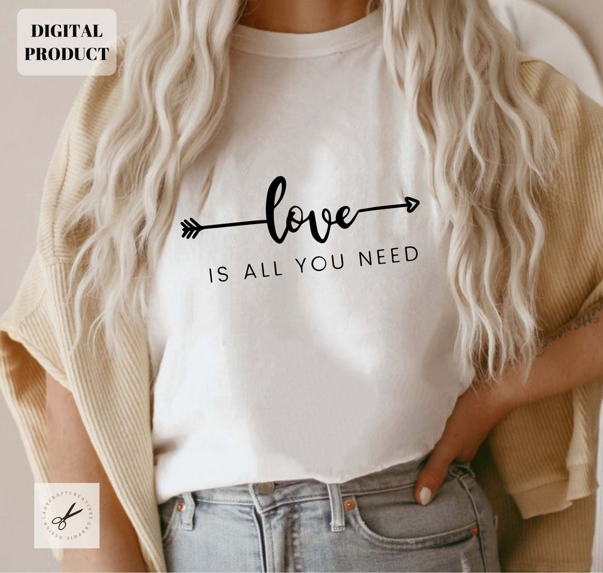 love is all you need svg Selflove svg Selfcare SVG Love quotes svg EPS PNG Cricut Graphic Tee – Easygoing Wear · Trending Graphic Apparel