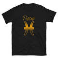 Astrology Symbol of Pisces Zodiac Unisex T Shirt Graphic Tee – Easygoing Wear · Perfect For Daily Wear