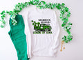 St Patricks Buffalo Plaid TruckBuffalo Plaid with Cheetah ShamrocksSt Paddys DayLeprechaunShamrockSt Patrick39s Family Matching Shirt Graphic Tee – Cozy Vibes · Perfect For Daily Wear