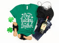 One Lucky Brother Shirt St Patty39s Lucky Shirt Shamrock Shirt Patrick39s Day Tee Lucky Brother Tshirt St Patrick39s Day Gift for Brother Graphic Tee – Soft Feel · Must-Have Style