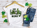 One Lucky Mama Shirt St Patrick39s Day Shirt St Paddy39s Day Mom Shirt Lucky Mom Shirt Pregnancy Reveal Shirt Baby Announcement Shirt Graphic Tee – Bold Style · Top Pick For Any Outfit