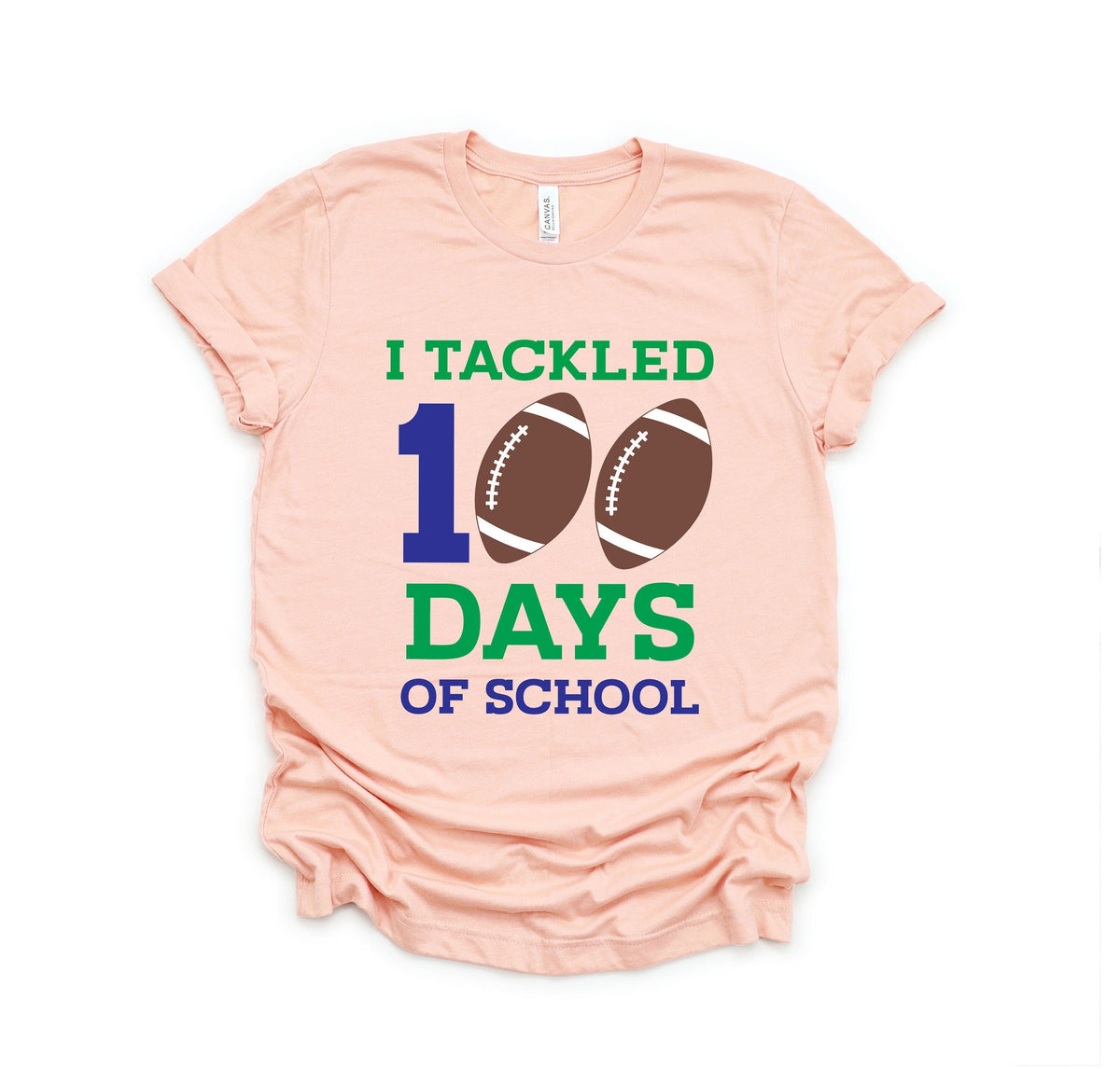 I Tackled 100 Days of SchoolTeacher Shirt 100 Days of School Teacher Gifts Teacher Appreciation 100 Days BrighterBack to School Shirt Graphic Tee – Fan Favorite · High-Quality Print