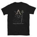 Shiva and Trisula Happy Maha Shivratri Unisex T Shirt Graphic Tee – Easygoing Wear · High-Quality Print