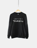 I Want To Be A Vampire Sweatshirt Vampire Goth Sweatshirt Gothic Vampire Sweater Sweatshirt – Everyday Comfort · Great Gift For Fans