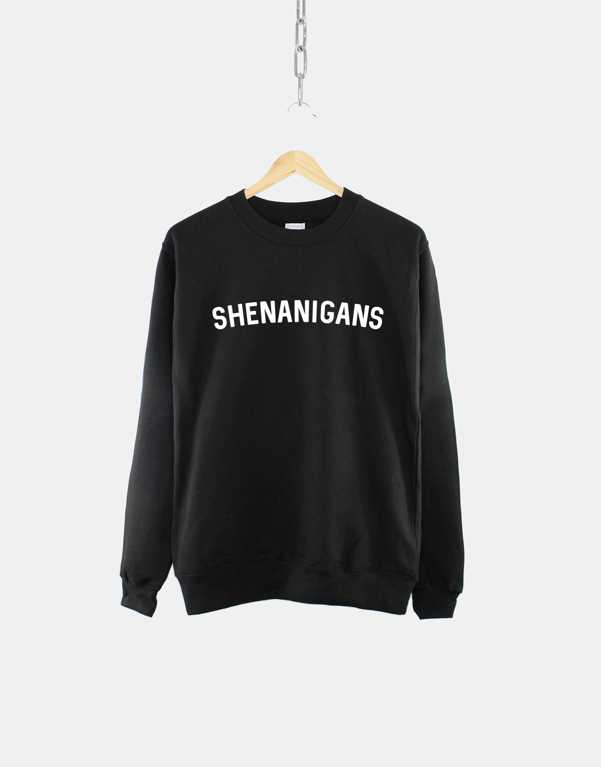 SHENANIGANS Sweatshirt Ireland Irish Slogan Sweatshirt Sweatshirt – Feel-Good Design · Top Pick For Any Outfit