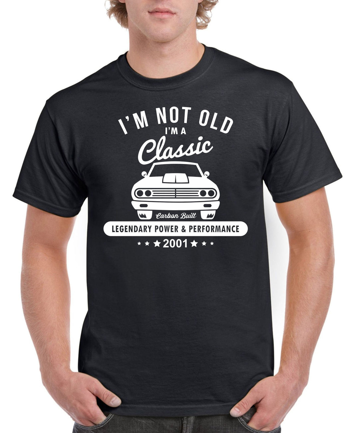 Mens 22nd Birthday Gifts For Son Twenty Two Im Not Old Im A Claasic 22 Year Old T Shirt Funny 2001 Tee Present Graphic Tee – Fan Favorite · Great Gift For Fans
