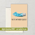 Funny Printable Romantic Card Dentist Valentine Card Dentist Gifts Cute Love Card For Loved One Main Squeeze Digital Download Graphic Tee – Cozy Vibes · Top Pick For Any Outfit