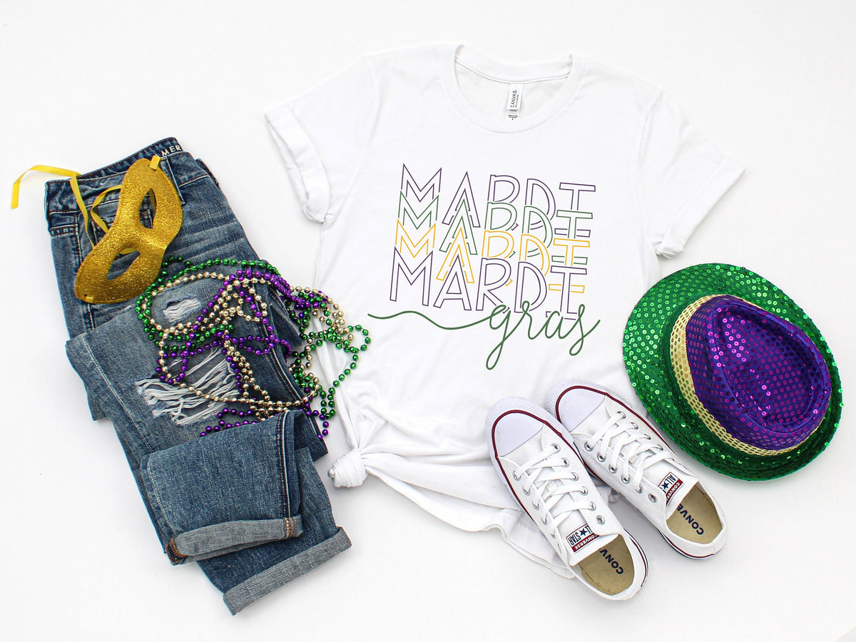 Mardi Gras Shirt Saints Shirt Fat Tuesday Shirt Flower de luce Shirt Louisiana Shirt Saints New Orleans Shirt Mardi Gras Day Shirt Graphic Tee – Aesthetic Look · High-Quality Print