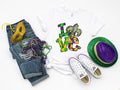 Mardi Gras Shirt Nola Shirt Fat Tuesday ShirtFlower de luce ShirtLouisiana ShirtSaints New Orleans ShirtMardi Gras DayLove Mardi Gras Graphic Tee – Aesthetic Look · Must-Have Style