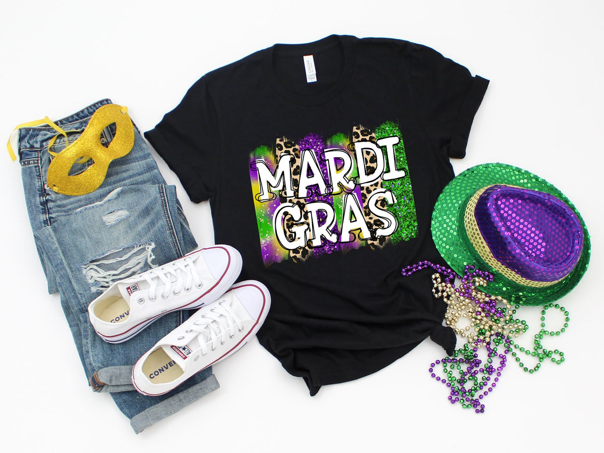 Mardi Gras Shirt For WomanSaints ShirtFat Tuesday ShirtFlower de luce ShirtLouisiana ShirtSaints New Orleans ShirtMardi Gras Day Shirt Graphic Tee – Soft Feel · Perfect For Daily Wear